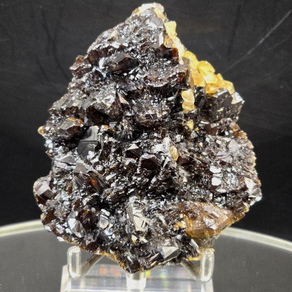 Sphalerite w Calcite Elmwood Mine Tennessee - Picture 1 of 4